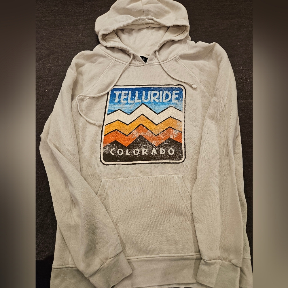 Telluride Colorado Graphic Hoodie - Adult M